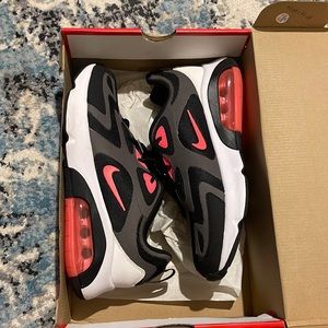 Pink,white,gray ,& black Air Max 200 worn twice. Great condition.